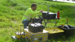 Electrical resistivity imaging