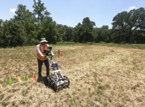 Cultural resource survey geophysics